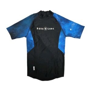 Women's "Small" Standard Ss Galaxy Rash Guard